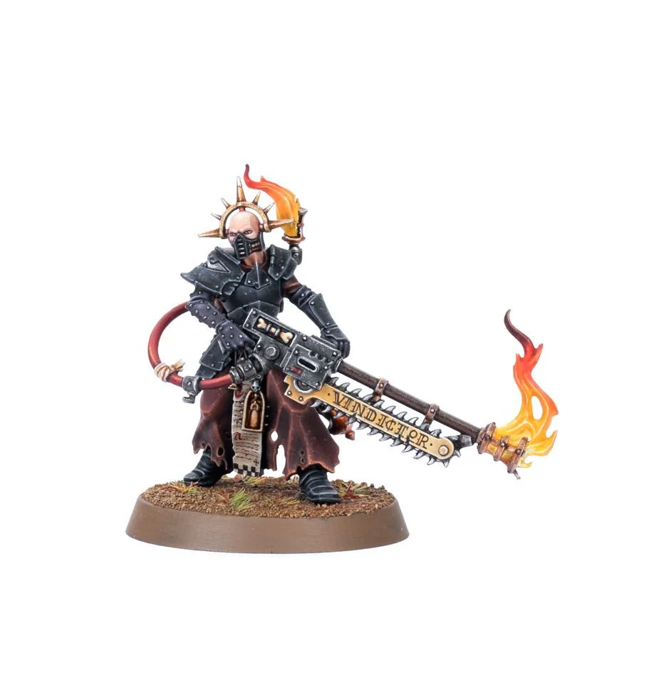 Adepta Sororitas: Ministorum Priest With Vindictor - Image 2