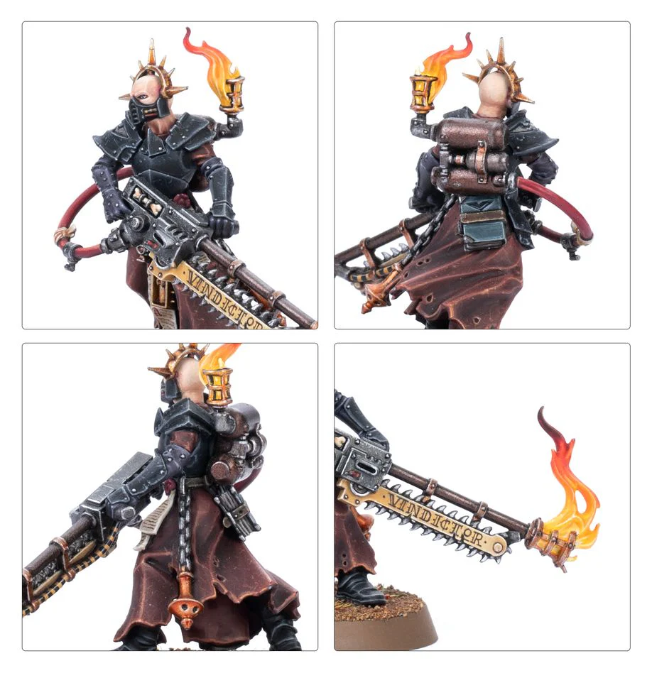 Adepta Sororitas: Ministorum Priest With Vindictor - Image 3