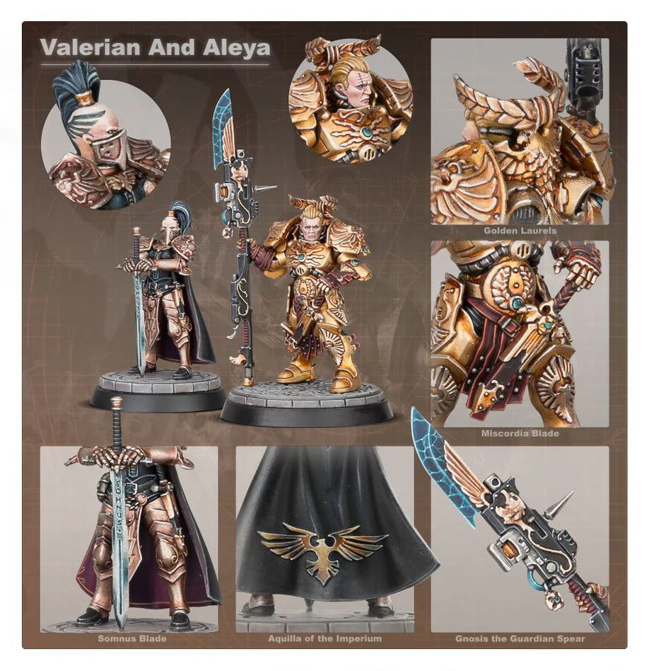 Adeptus Custodes: Talons of the Emperor - Valerian and Aleya - Image 5
