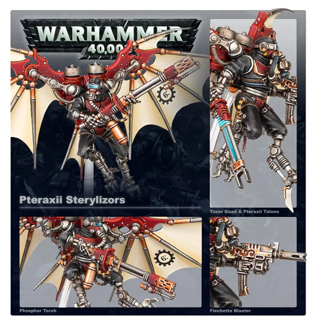 Adeptus Mechanicus: Pteraxii Skystalkers or Sterylizors - Image 5