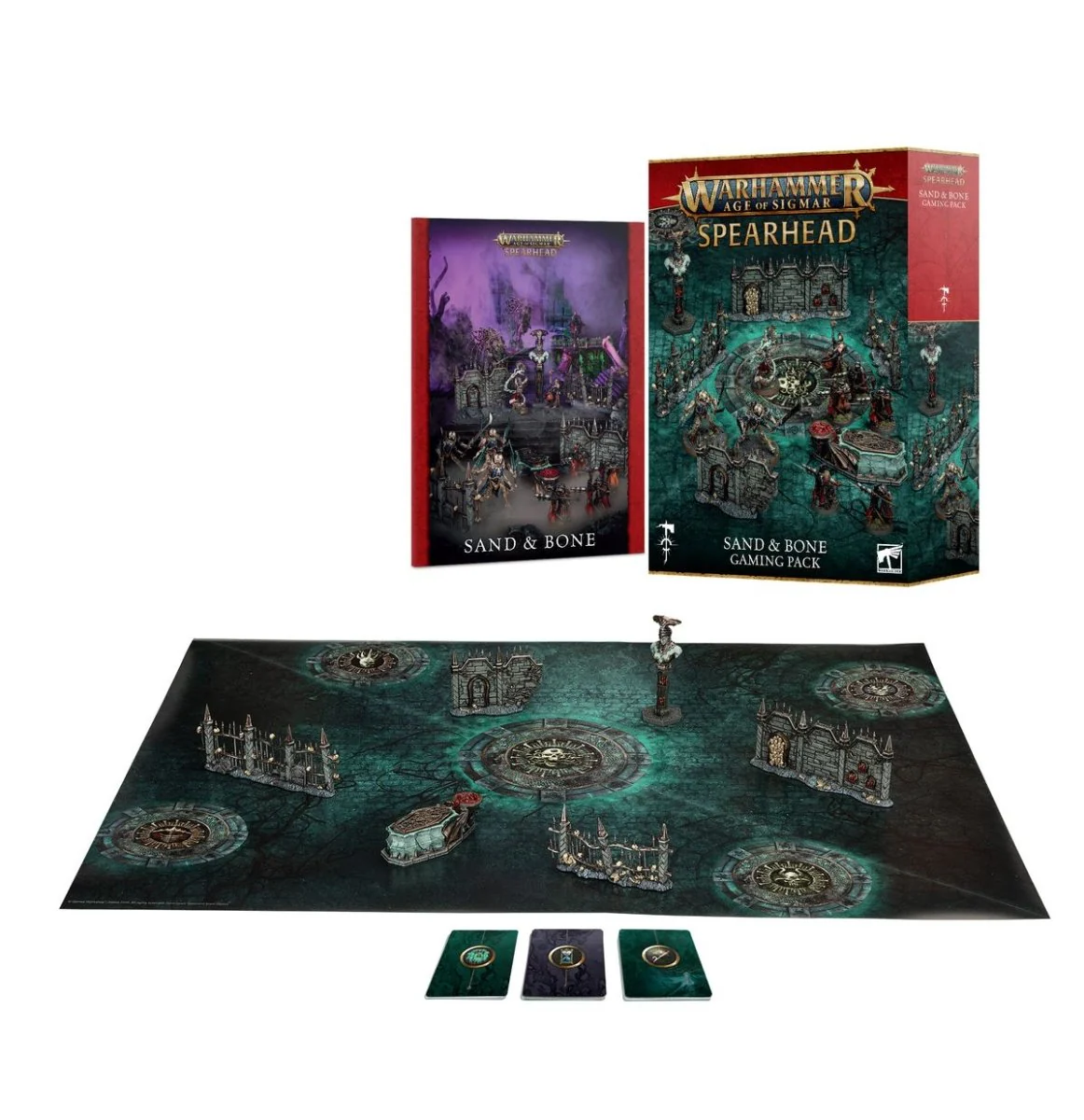 Age of Sigmar: Sand And Bone Gaming Pack - Image 2