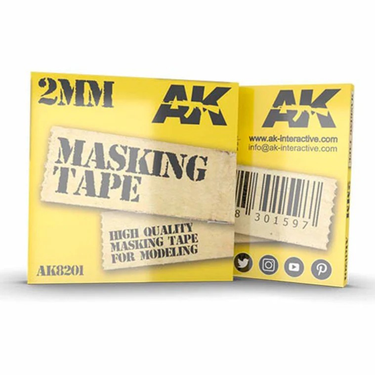 AK Interactive 2mm Masking Tape (AK8201)
