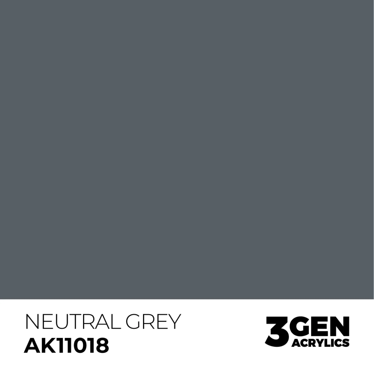 AK Interactive 3G - Neutral Grey 17ml (AK11018) - Image 2