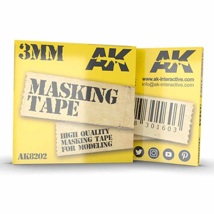 AK Interactive 3mm Masking Tape (AK8202)