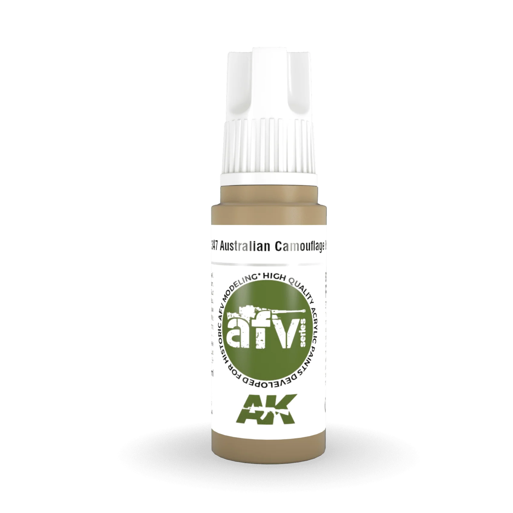 AK Interactive 3rd Gen Acrylic - Australian Camouflage Brown 17ml (AK11347)