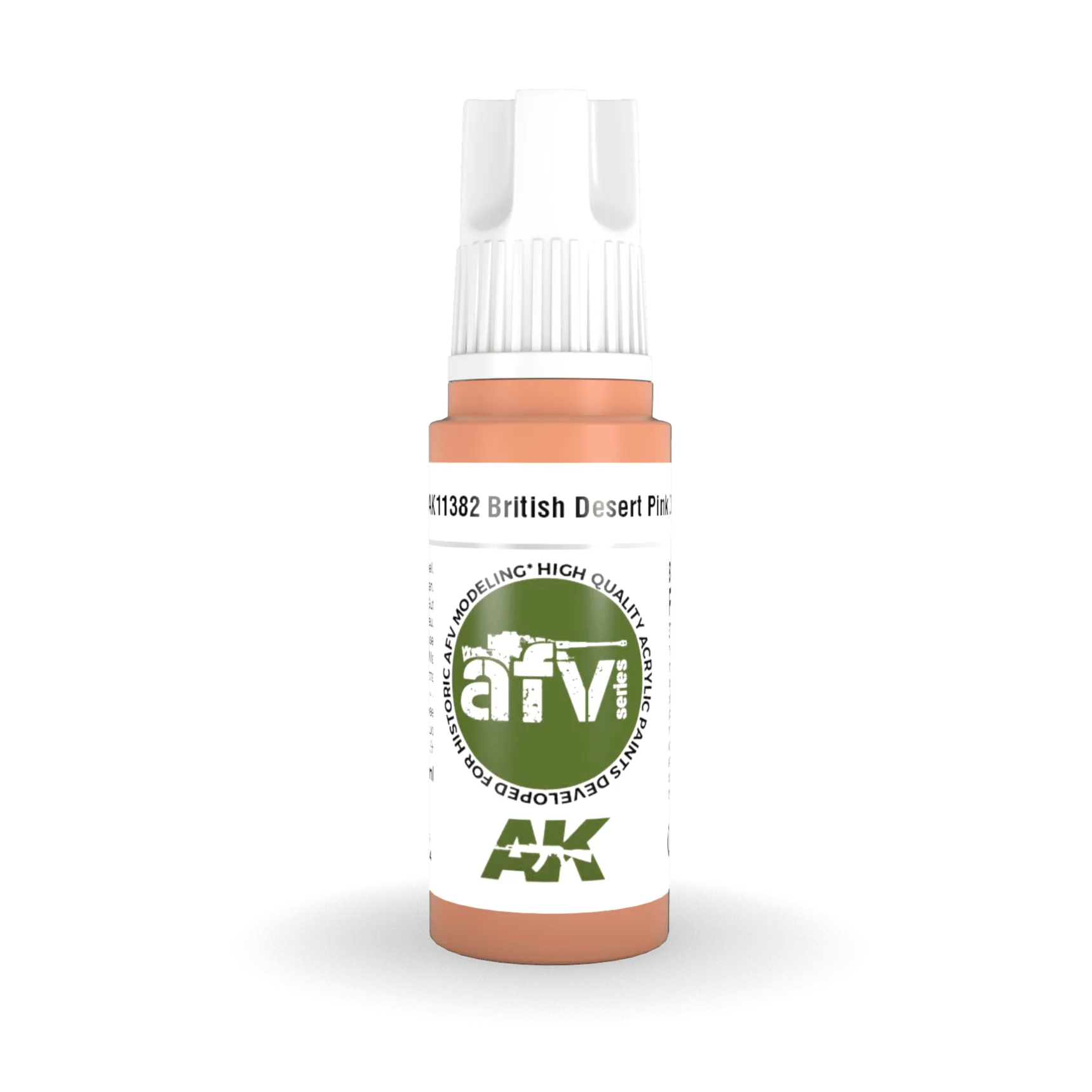 AK Interactive 3rd Gen Acrylic - British Desert Pink ZI 17ml (AK11382)