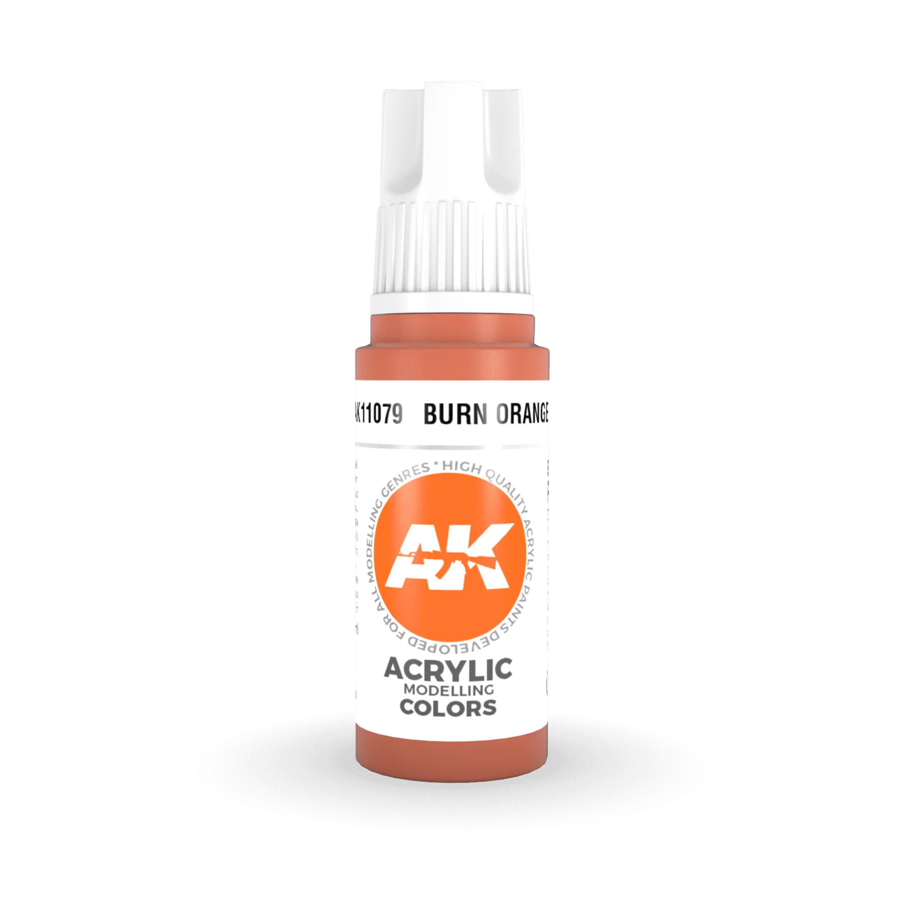 AK Interactive 3rd Gen Acrylic - Burn Orange 17ml (AK11079)