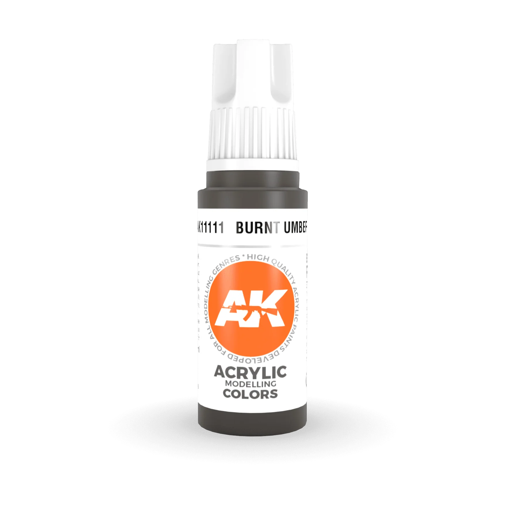 AK Interactive 3rd Gen Acrylic - Burnt Umber 17ml (AK11111)