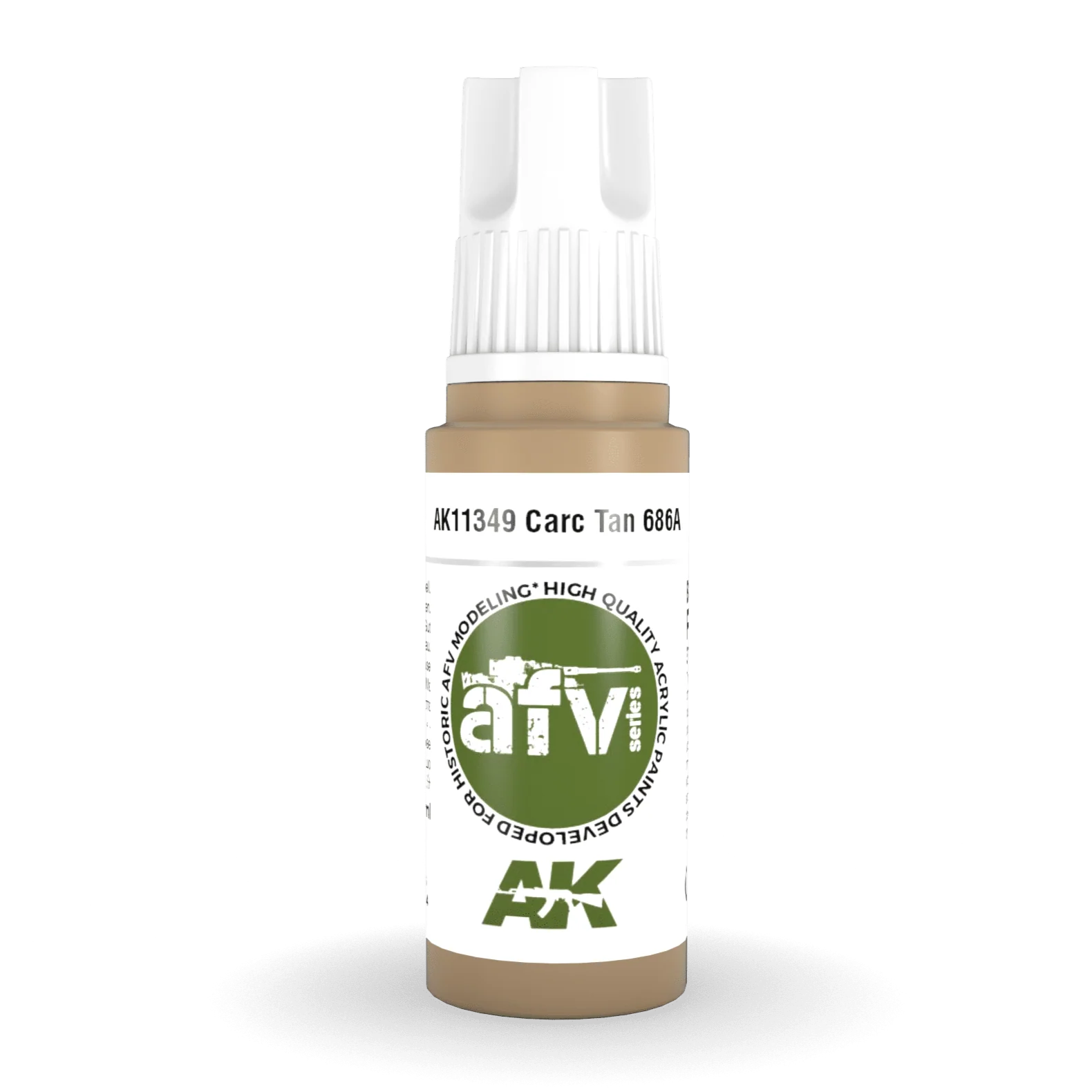 AK Interactive 3rd Gen Acrylic - CARC Tan 686A (FS33446) 17ml (AK11349)