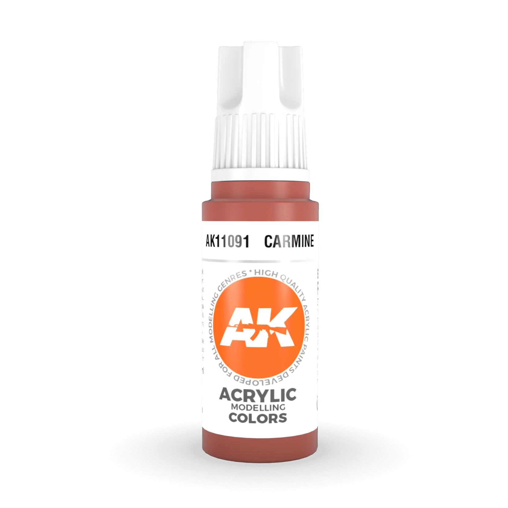 AK Interactive 3rd Gen Acrylic - Carmine 17ml (AK11091)