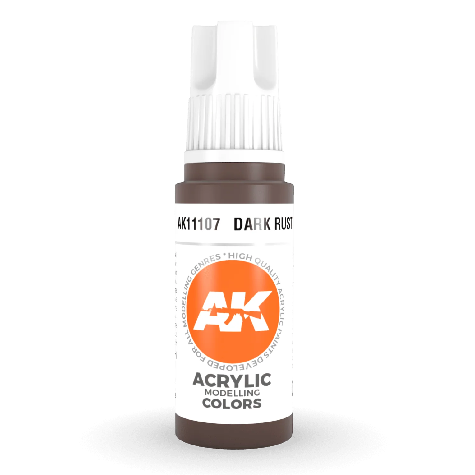 AK Interactive 3rd Gen Acrylic - Dark Rust 17ml (AK11107)