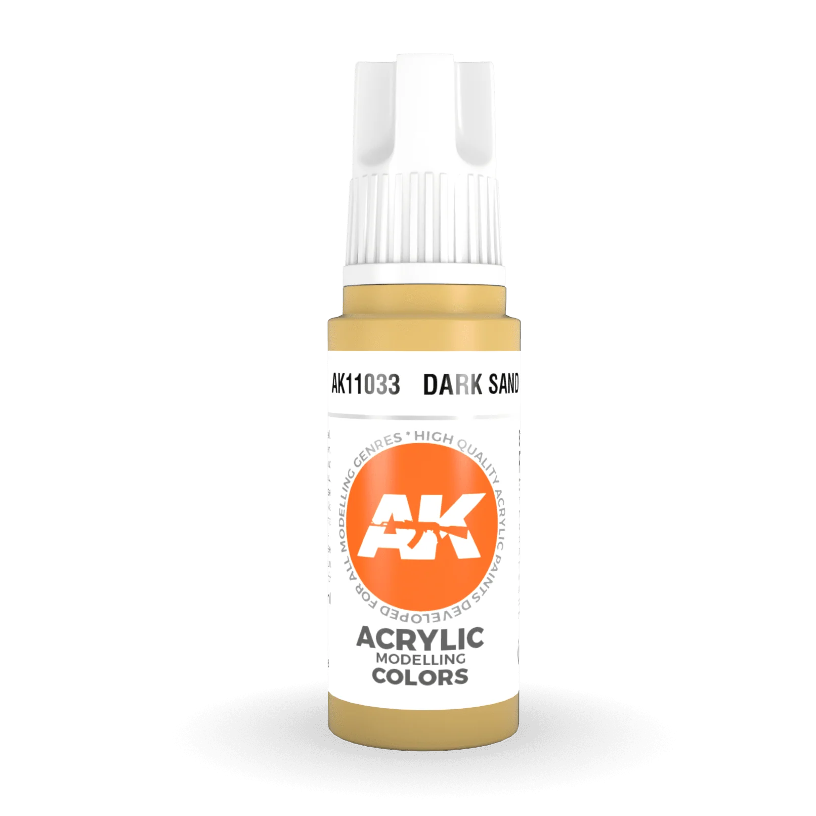AK Interactive 3rd Gen Acrylic - Dark Sand 17ml (AK11033)