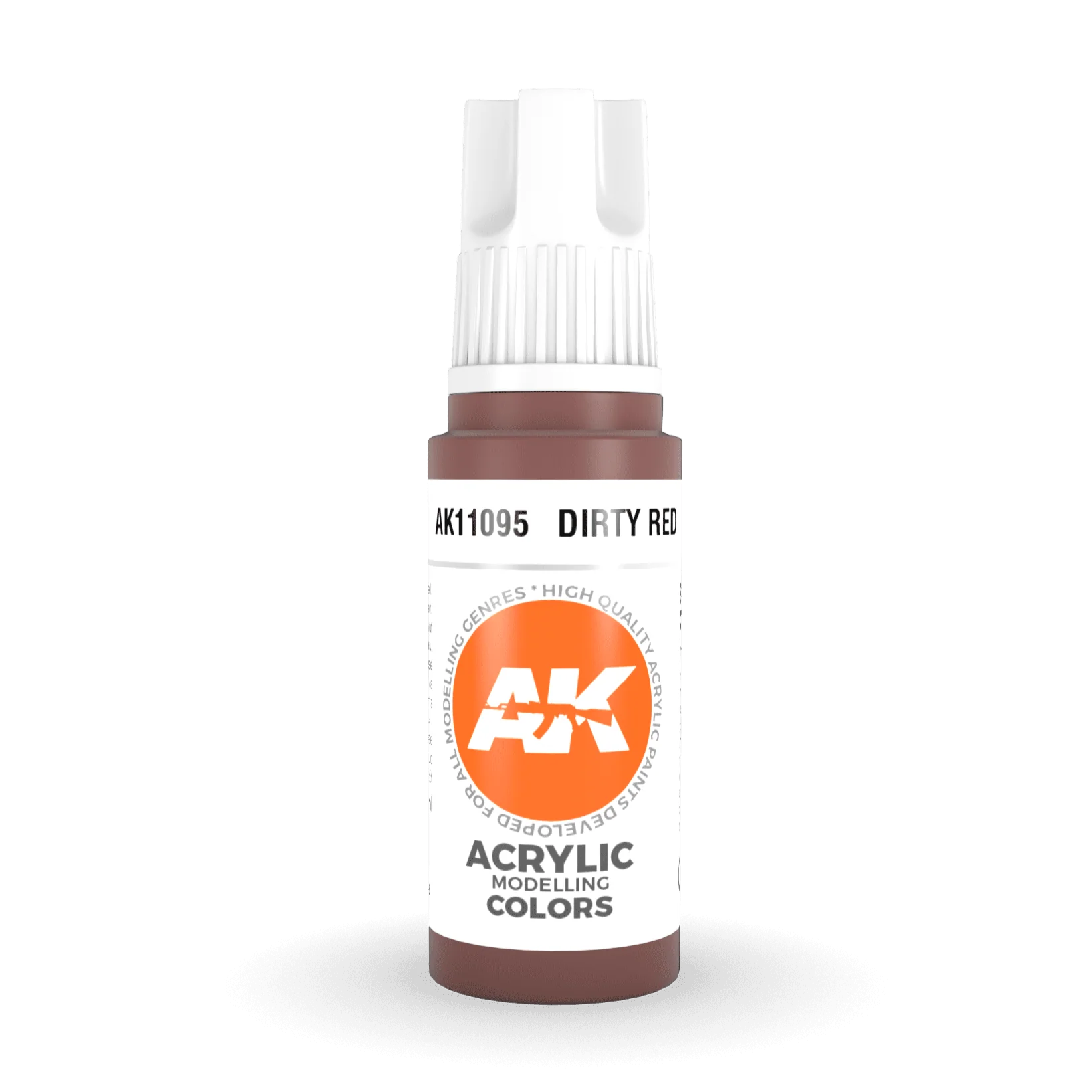 AK Interactive 3rd Gen Acrylic - Dirty Red 17ml (AK11095)