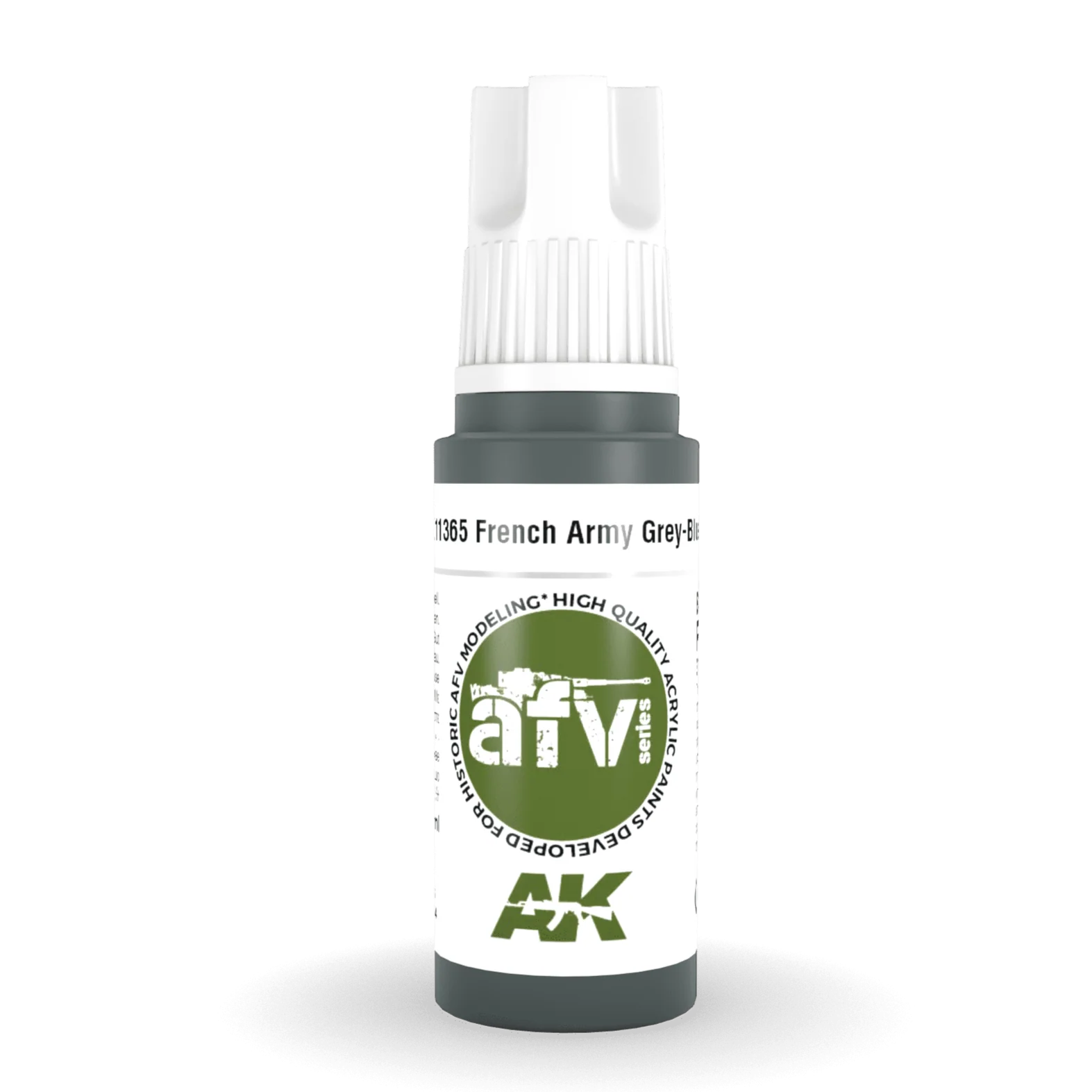 AK Interactive 3rd Gen Acrylic - French Army Grey-Blue 17ml (AK11365)