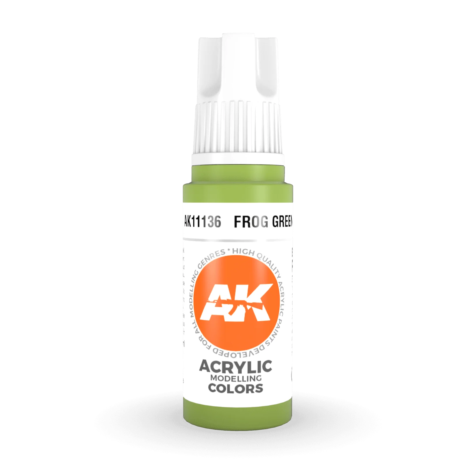 AK Interactive 3rd Gen Acrylic - Frog Green 17ml (AK11136)