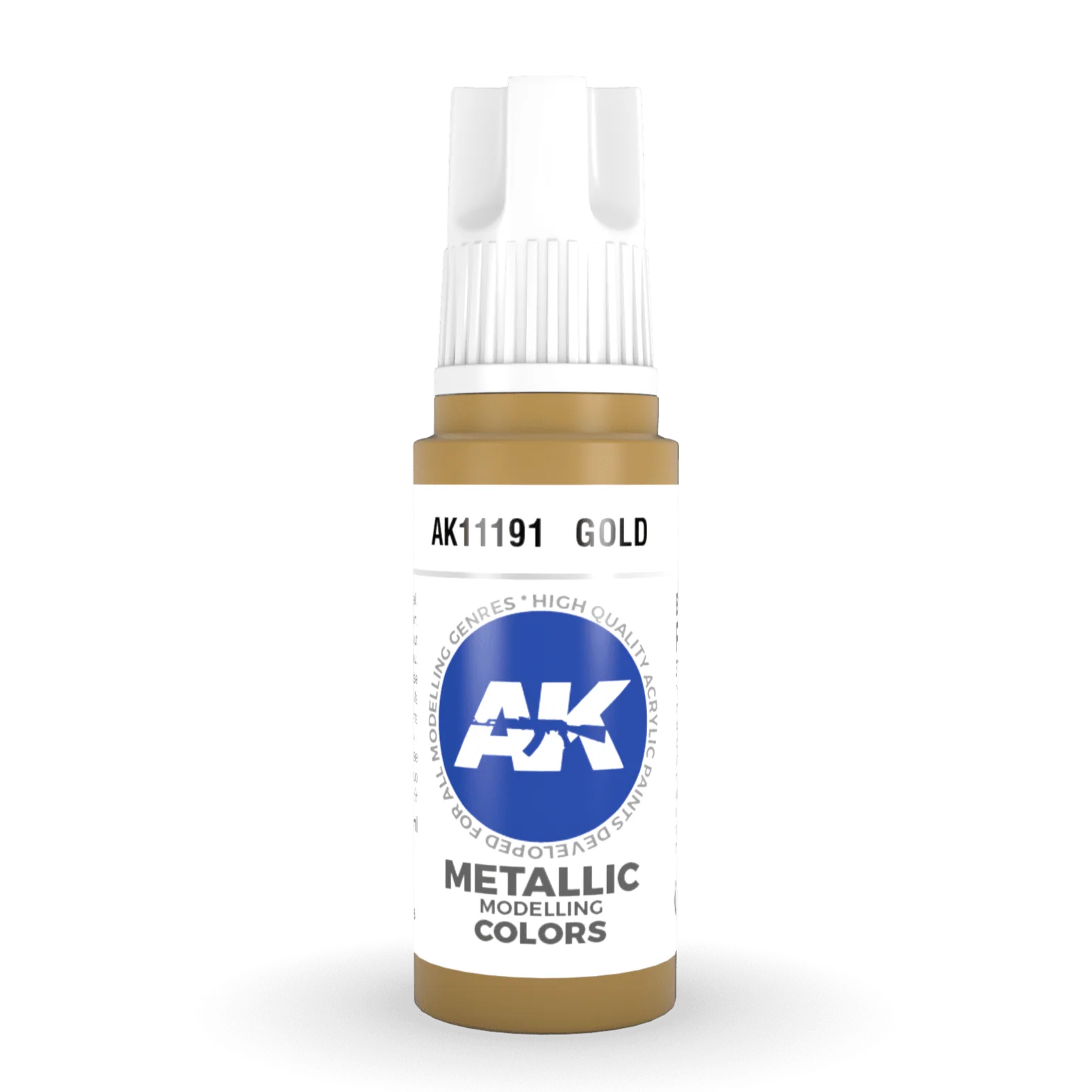 AK Interactive 3rd Gen Acrylic - Gold 17ml (AK11191)