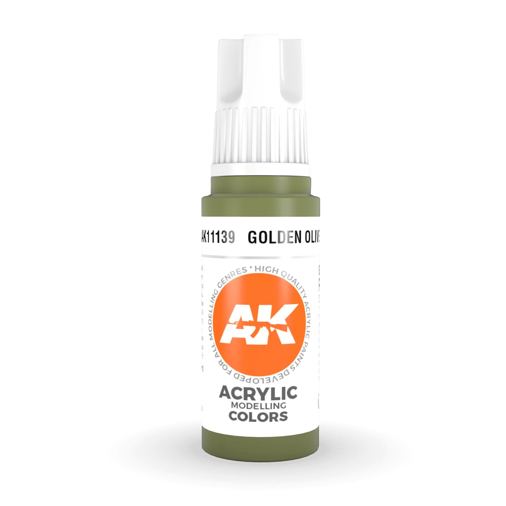 AK Interactive 3rd Gen Acrylic - Golden Olive 17ml (AK11139)