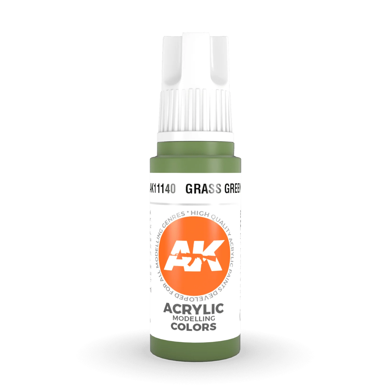 AK Interactive 3rd Gen Acrylic - Grass Green 17ml (AK11140)