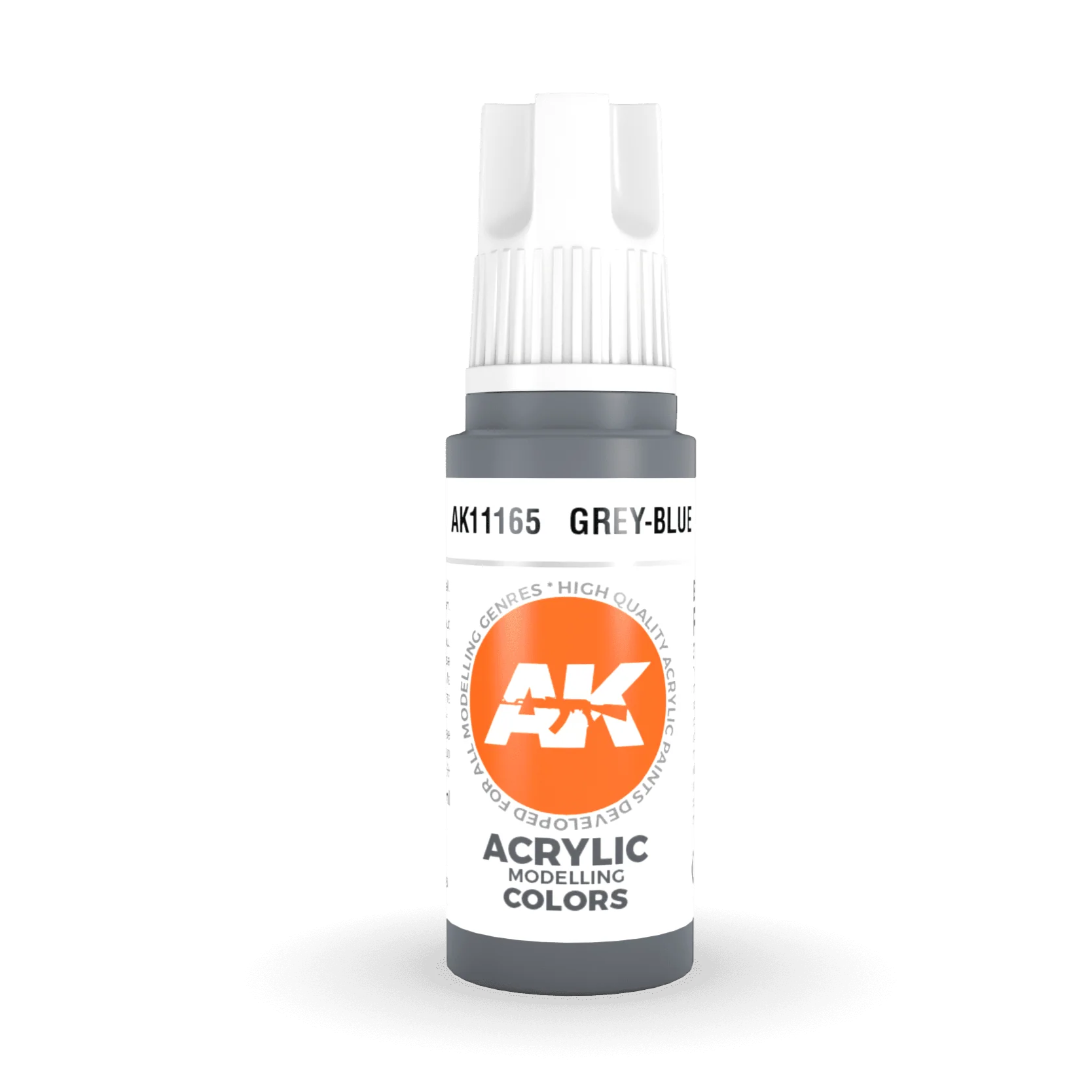 AK Interactive 3rd Gen Acrylic - Grey-Blue 17ml (AK11165)