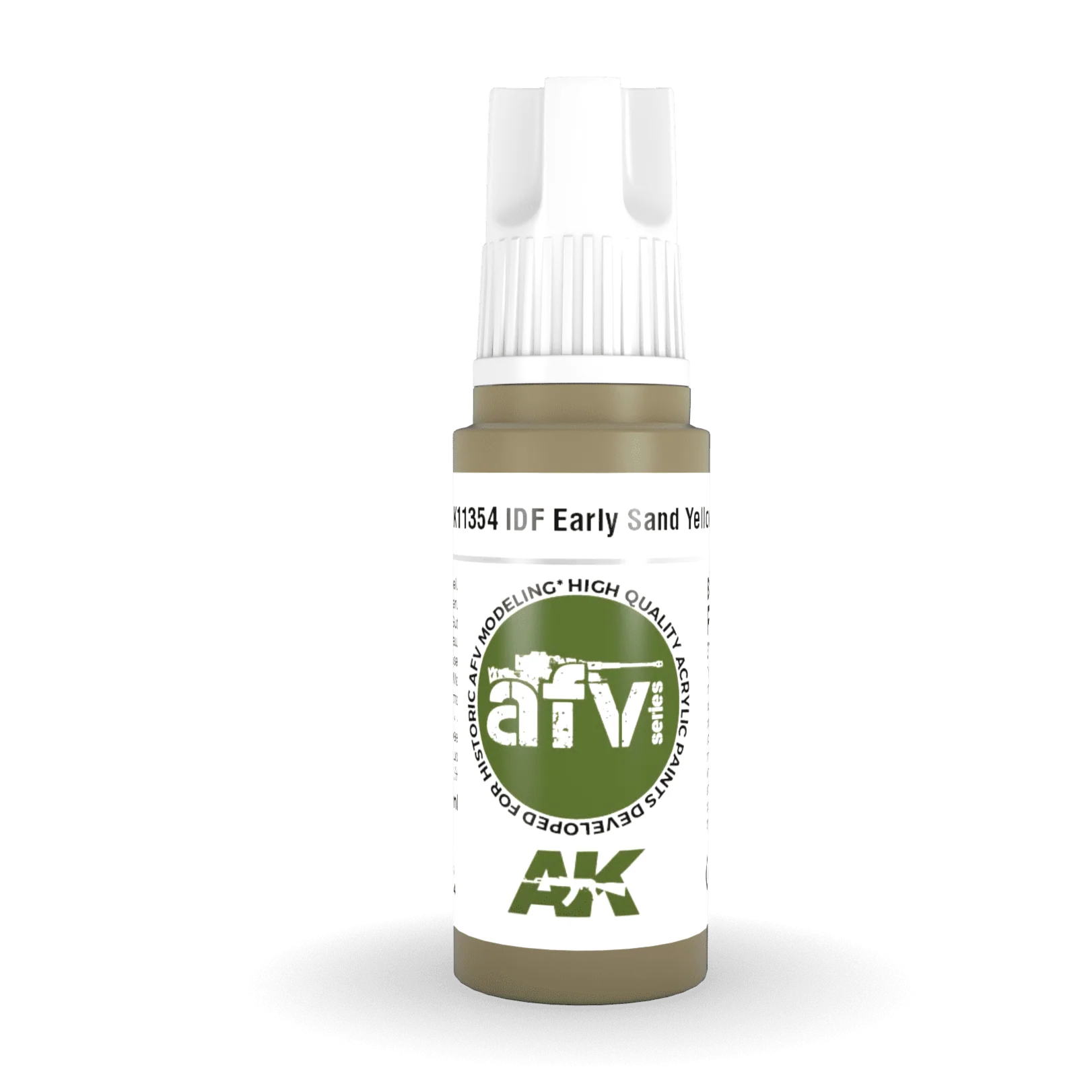 AK Interactive 3rd Gen Acrylic - IDF Early Sand Yellow 17ml (AK11354)