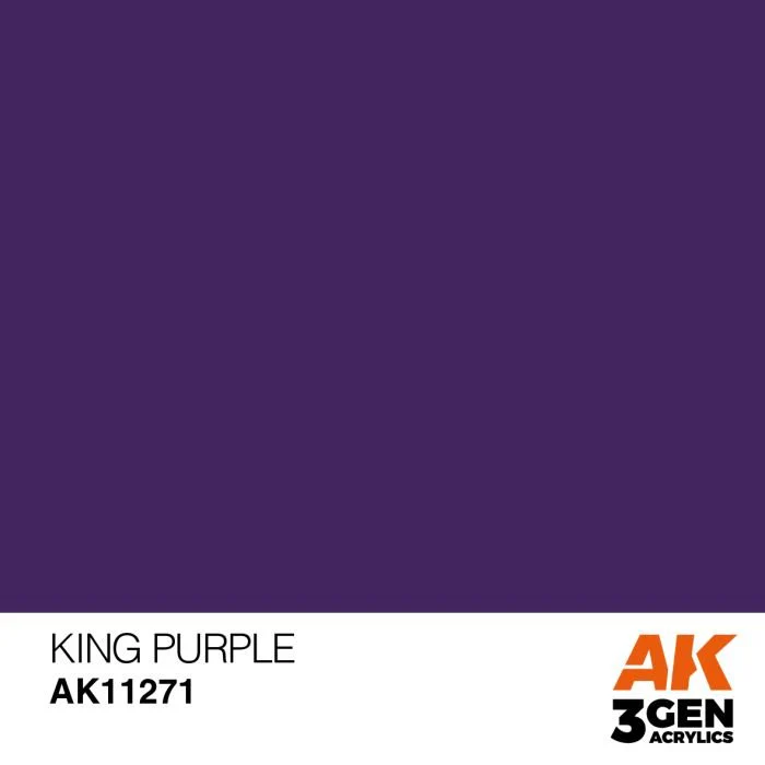 AK Interactive 3rd Gen Acrylic - King Purple Color Punch (AK11271) - Image 2