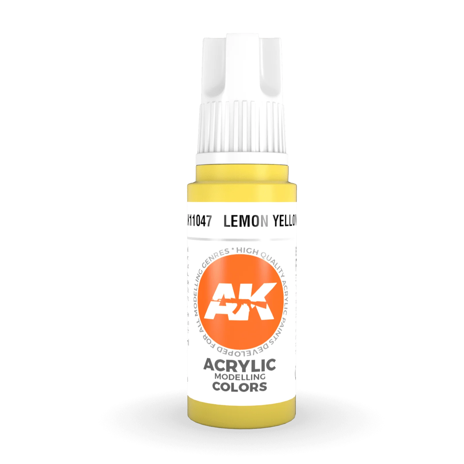AK Interactive 3rd Gen Acrylic - Lemon Yellow 17ml (AK11047)