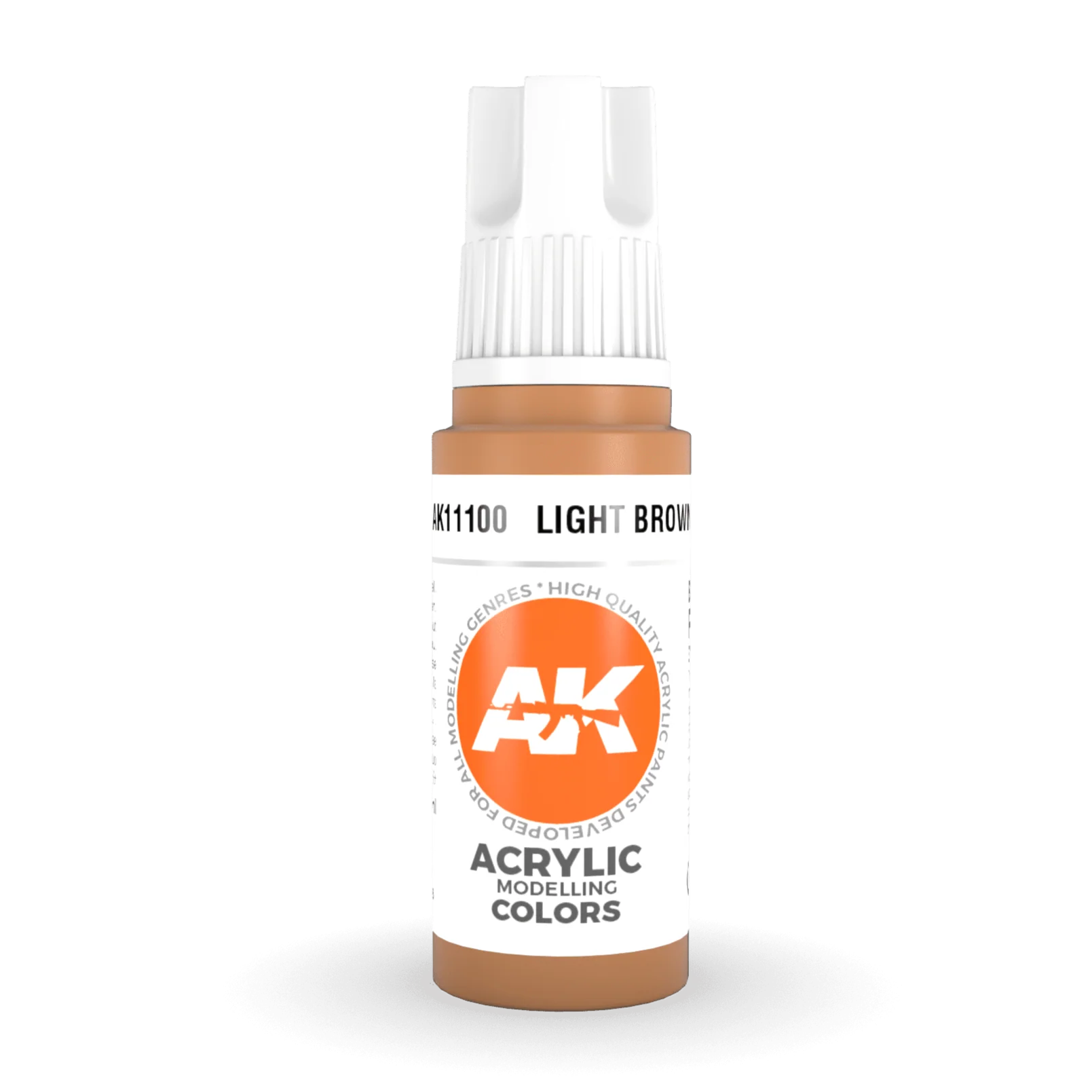 AK Interactive 3rd Gen Acrylic - Light Brown 17ml (AK11100)