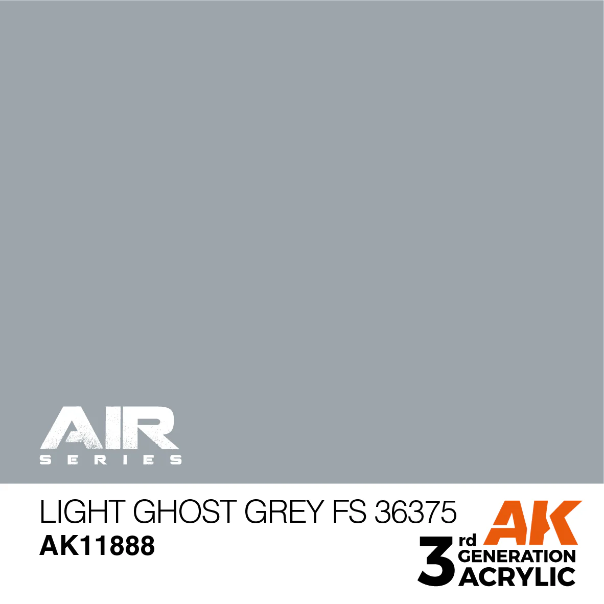 AK Interactive 3rd Gen Acrylic Light Ghost Grey FS 36375 (AK11888) - Image 2
