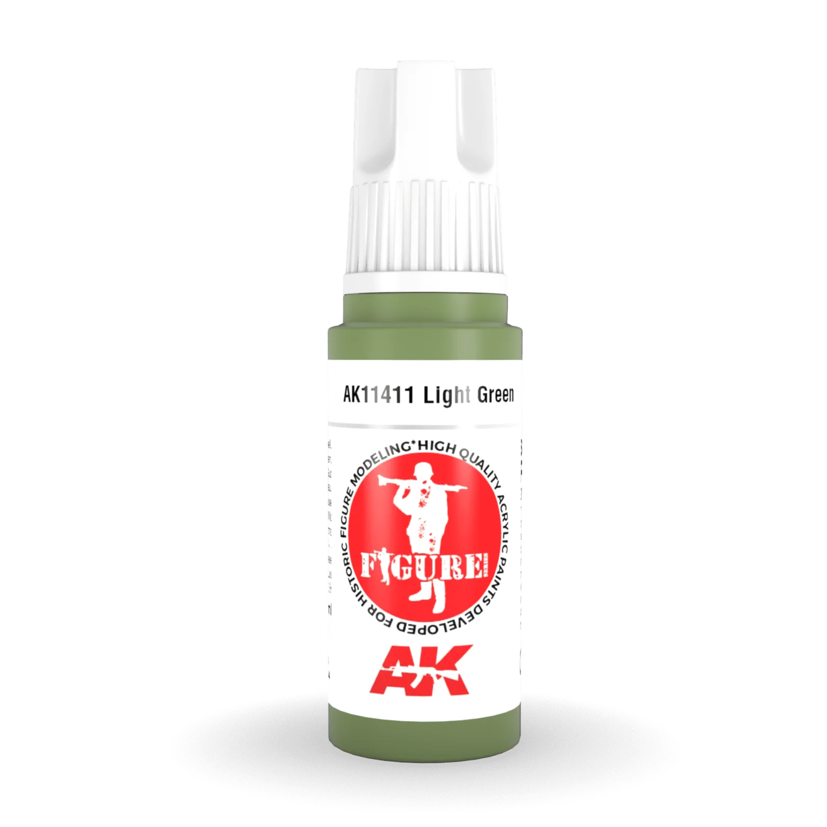 AK Interactive 3rd Gen Acrylic - Light Green 17ml (AK11411)