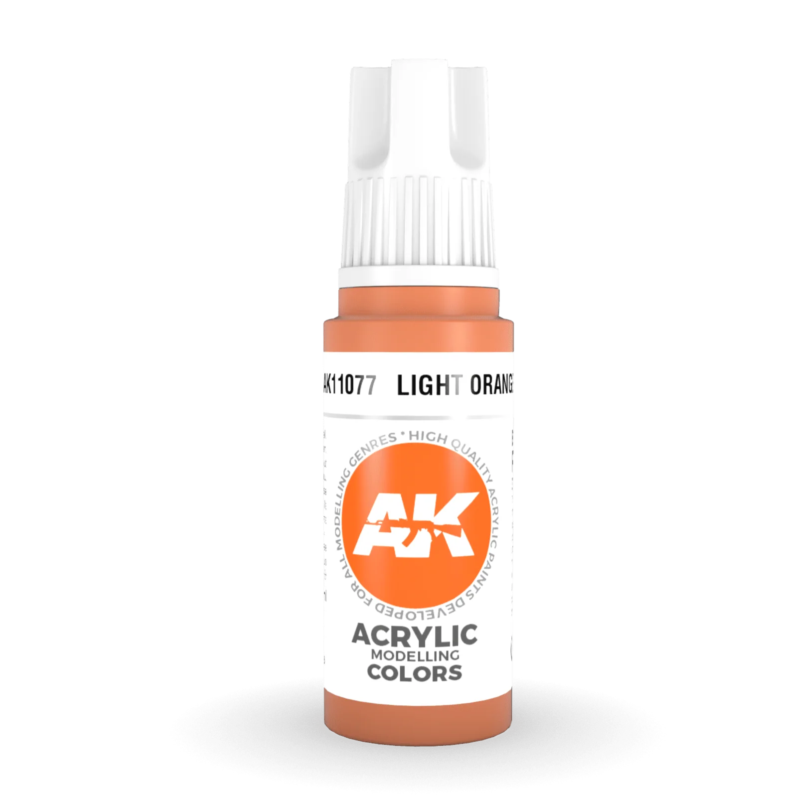 AK Interactive 3rd Gen Acrylic - Light Orange 17ml (AK11077)