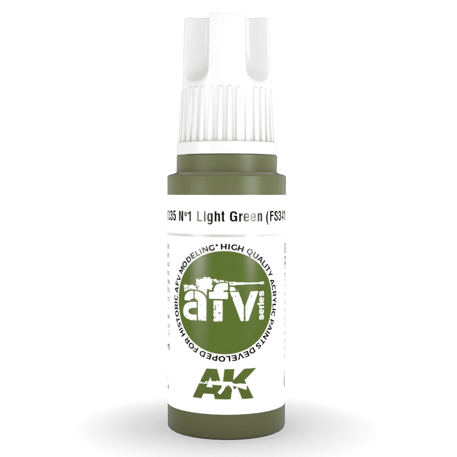AK Interactive 3rd Gen Acrylic - Nº1 Light Green (FS34151) 17ml (AK11335)