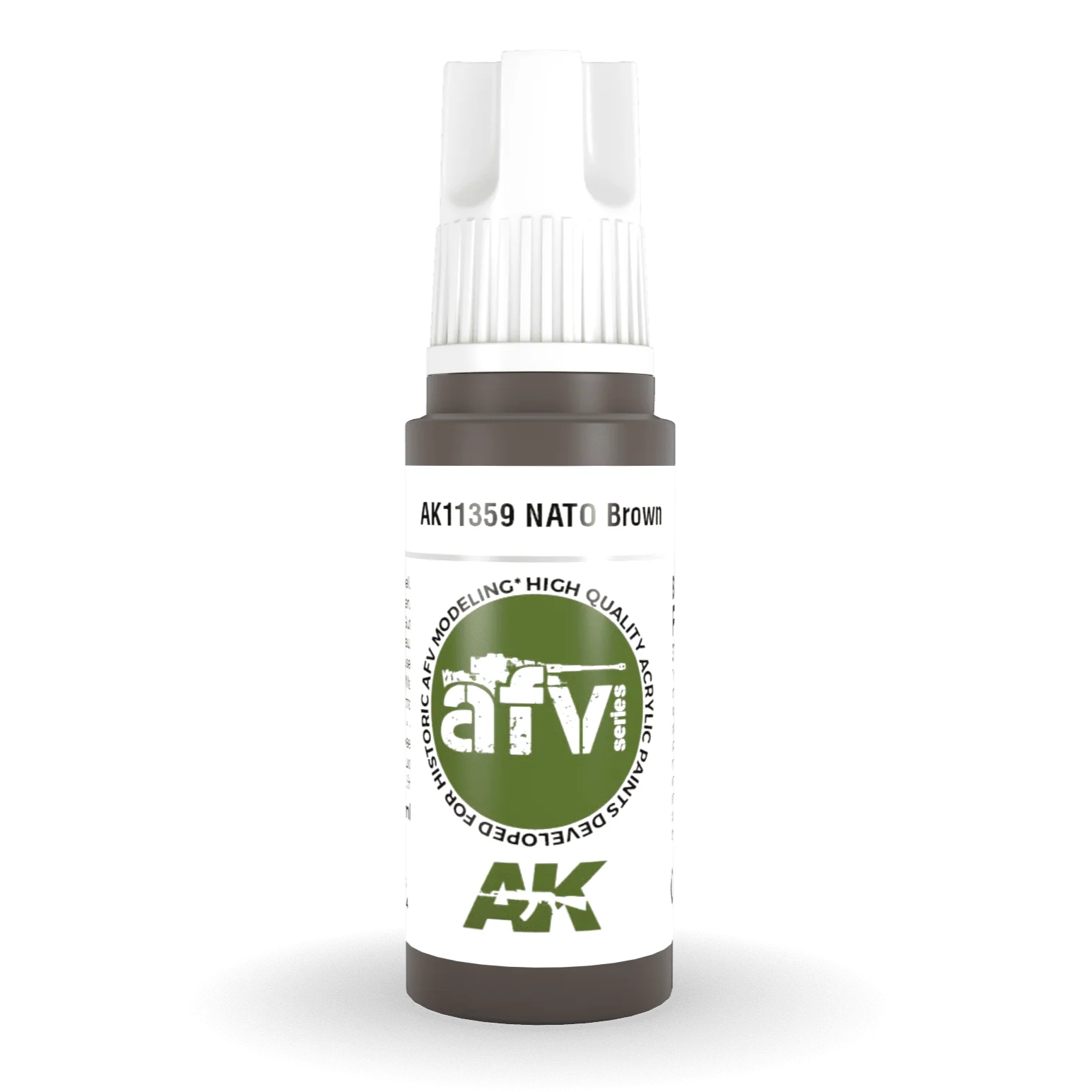 AK Interactive 3rd Gen Acrylic - NATO Brown 17ml (AK11359)