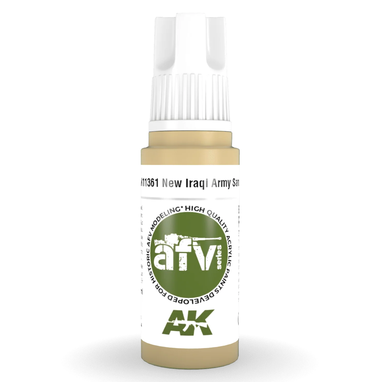 AK Interactive 3rd Gen Acrylic - New Iraqi Army Sand 17ml (AK11361)