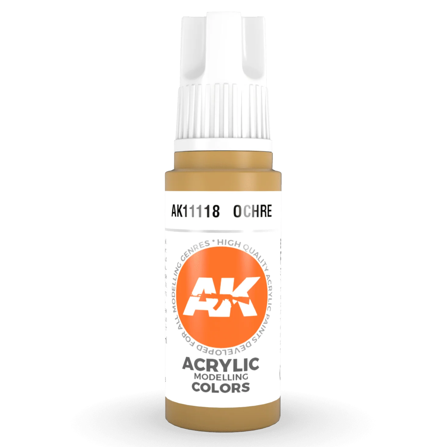 AK Interactive 3rd Gen Acrylic - Ocher 17ml (AK11118)