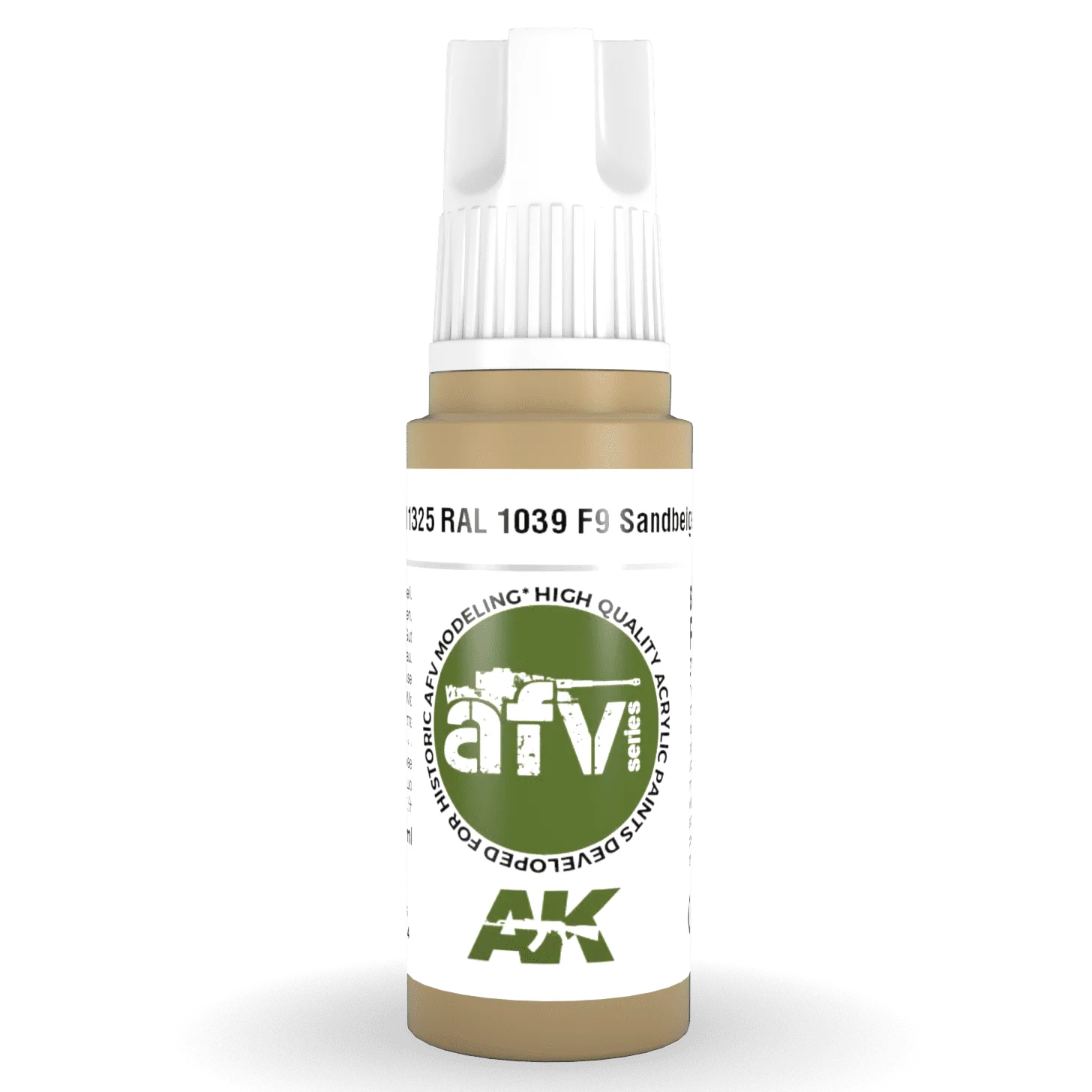 AK Interactive 3rd Gen Acrylic - RAL 1039 F9 Sandbeige 17ml (AK11325)