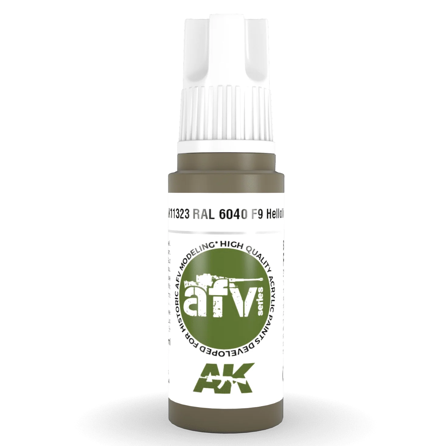 AK Interactive 3rd Gen Acrylic - RAL 6040 F9 Helloliv 17ml (AK11323)
