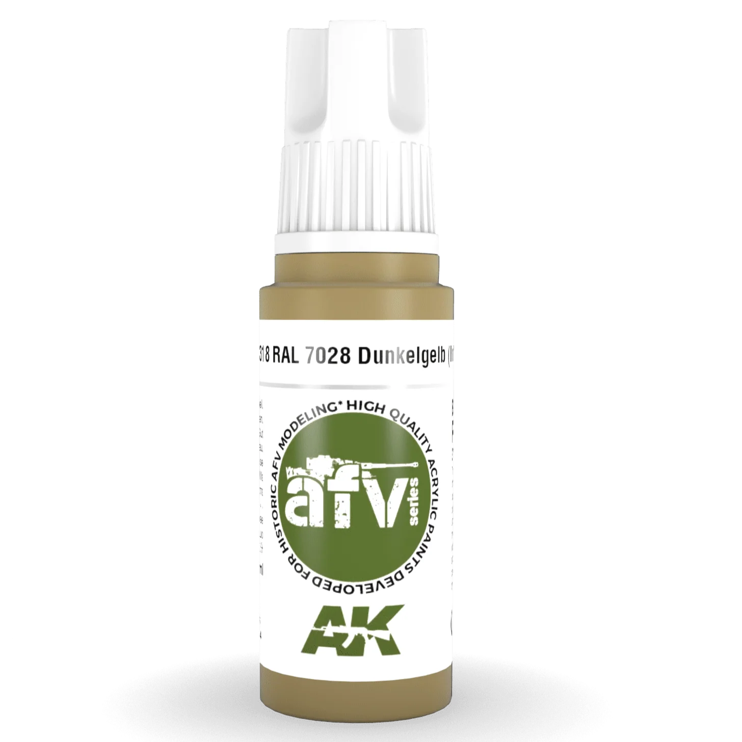 AK Interactive 3rd Gen Acrylic - RAL 7028 Dunkelgelb (Initial) 17ml (AK11318)
