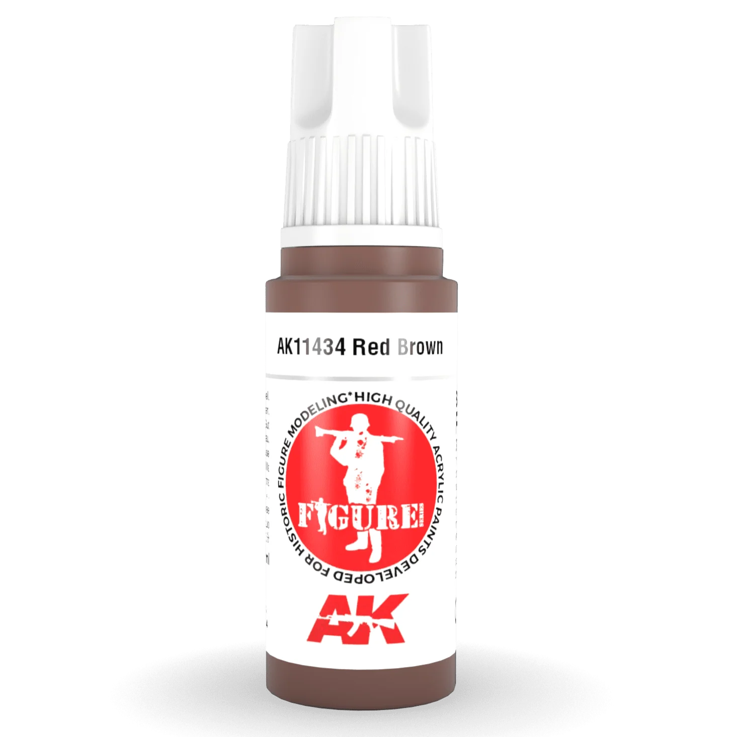 AK Interactive 3rd Gen Acrylic - Red Brown 17ml (AK11434)