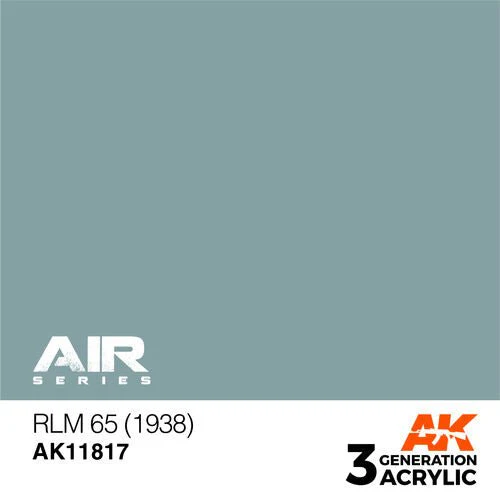 AK Interactive 3rd Gen Acrylic RLM 65 (1938) 17ml (AK11817) - Image 2