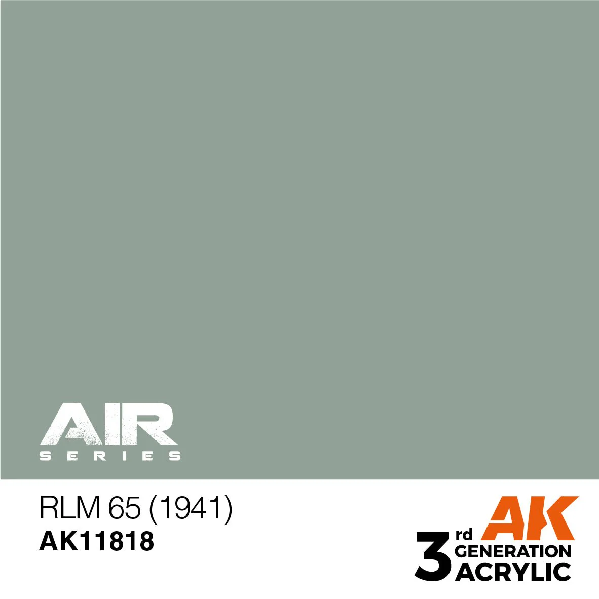 AK Interactive 3rd Gen Acrylic RLM 65 (1941) (AK11818) - Image 2