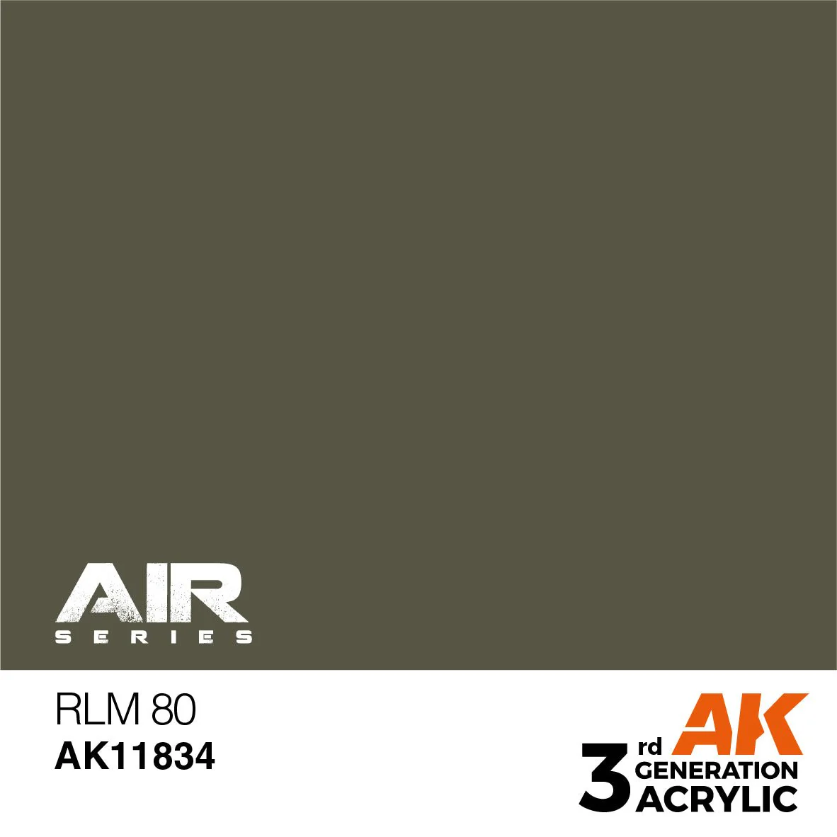 AK Interactive 3rd Gen Acrylic RLM 80 (AK11834) - Image 2