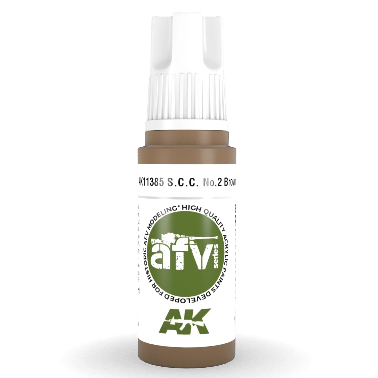 AK Interactive 3rd Gen Acrylic - S.C.C. No.2 Brown 17ml (AK11385)