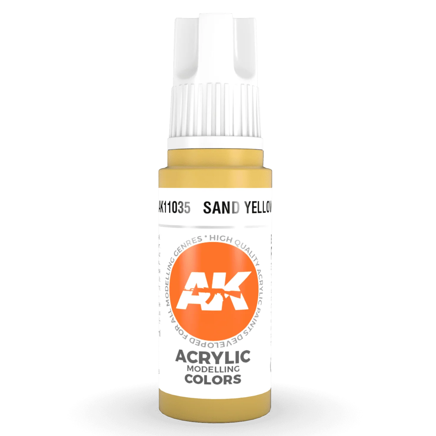 AK Interactive 3rd Gen Acrylic - Sand Yellow 17ml (AK11035)