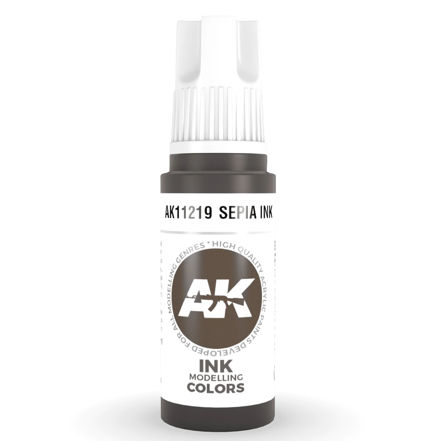 AK Interactive 3rd Gen Acrylic - Sepia INK 17ml (AK11219)