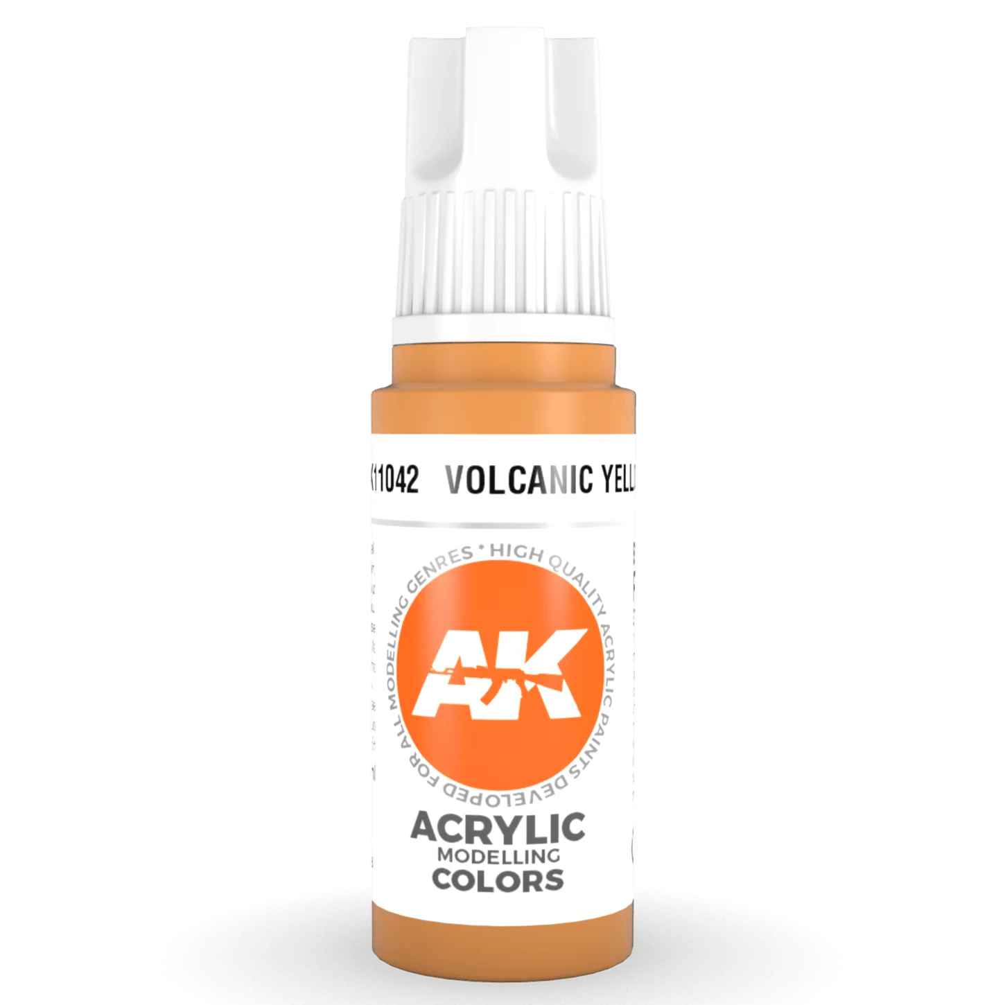 AK Interactive 3rd Gen Acrylic - Volcanic Yellow 17ml (AK11042)