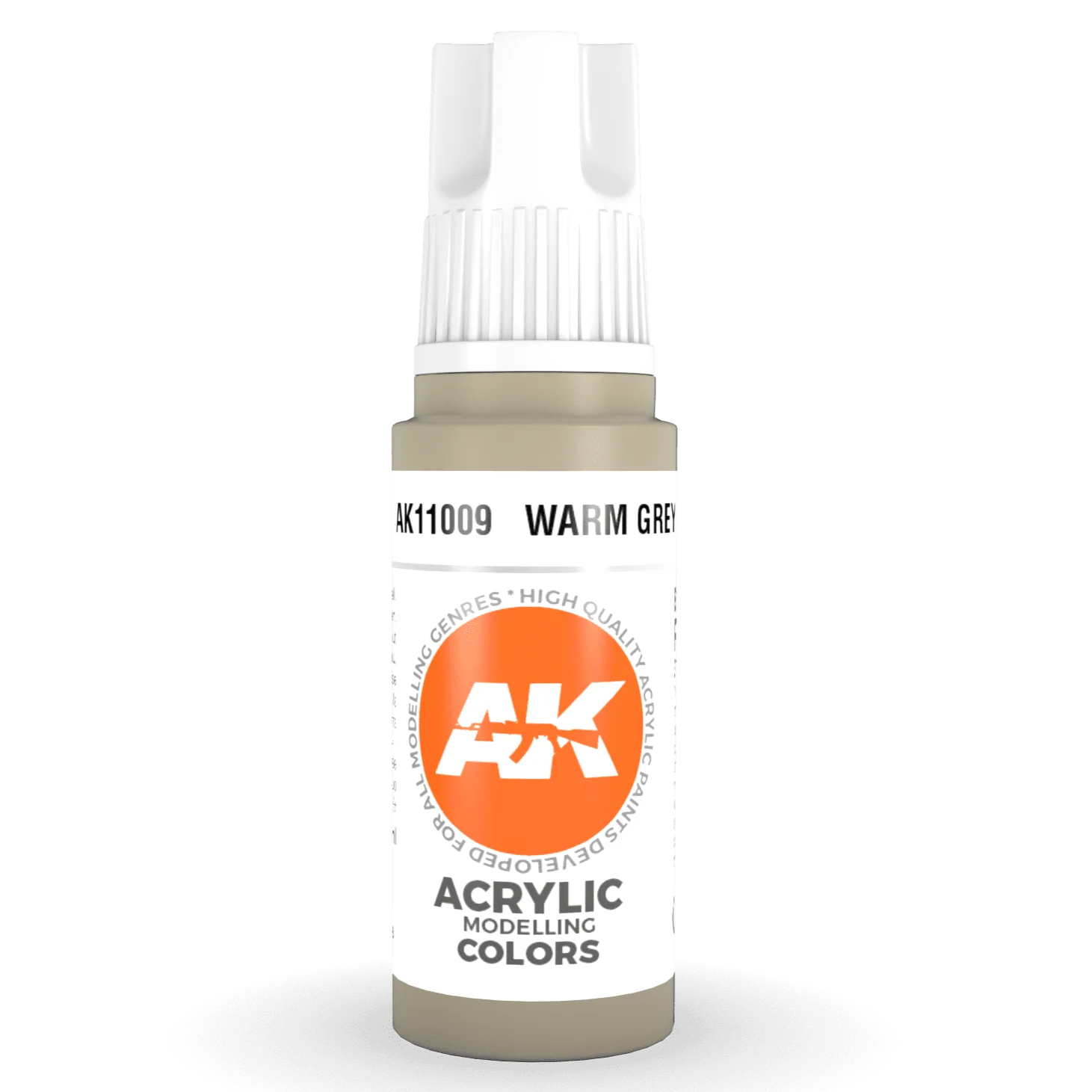 AK Interactive 3rd Gen Acrylic - Warm Grey 17ml (AK11009)