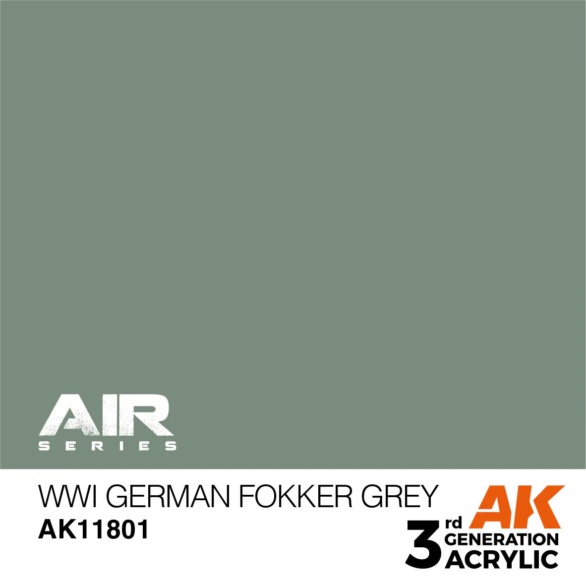 AK Interactive 3rd Gen German Fokker Grey (AK11801) - Image 2