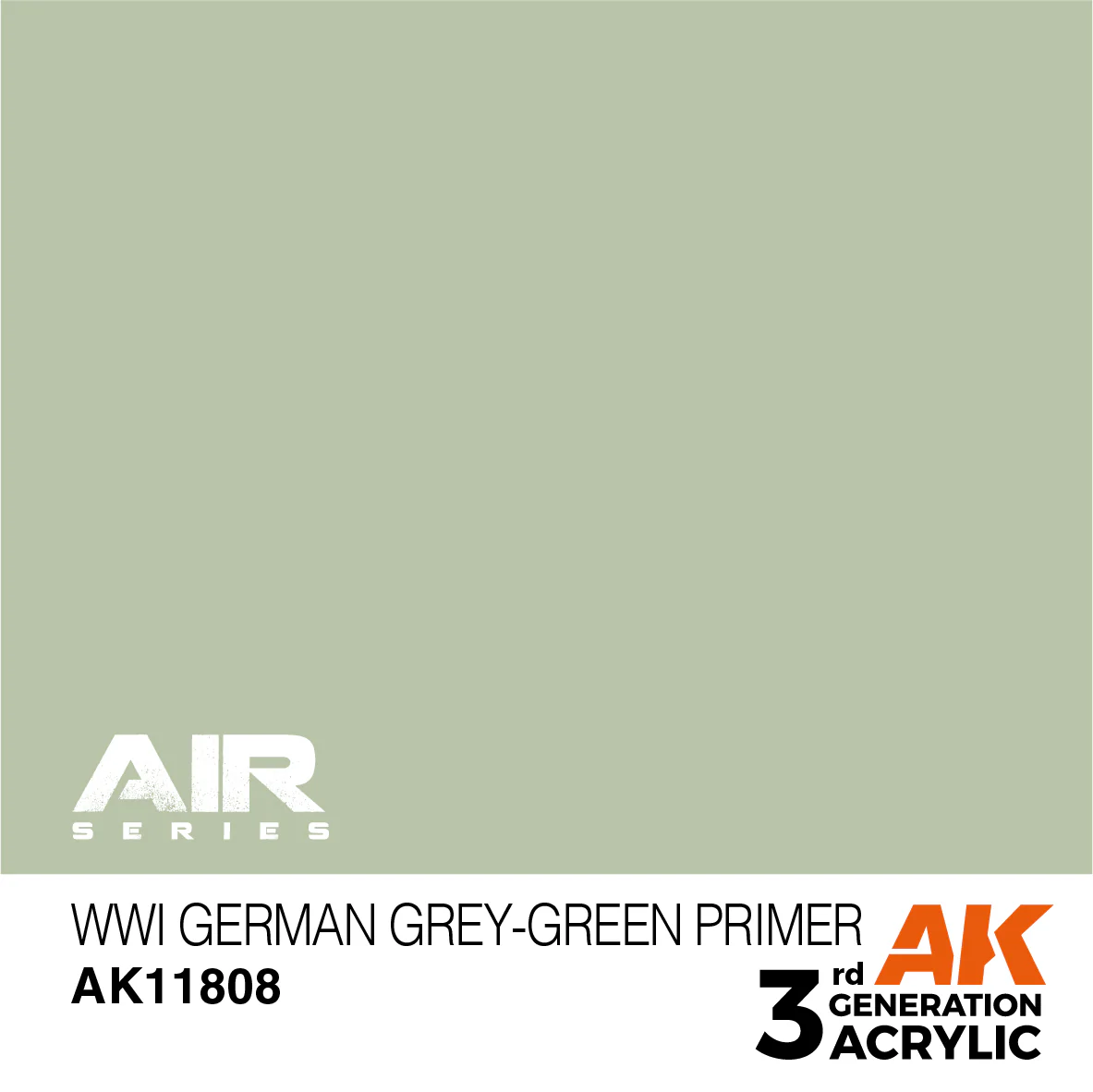 AK Interactive 3rd Gen German Grey-Green Primer (AK11808) - Image 2