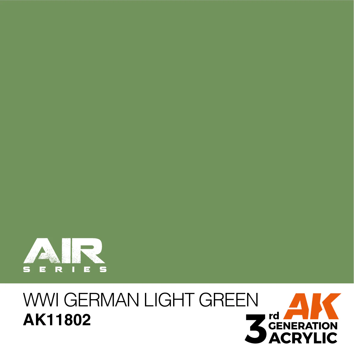 AK Interactive 3rd Gen German Light Green (AK11802) - Image 2