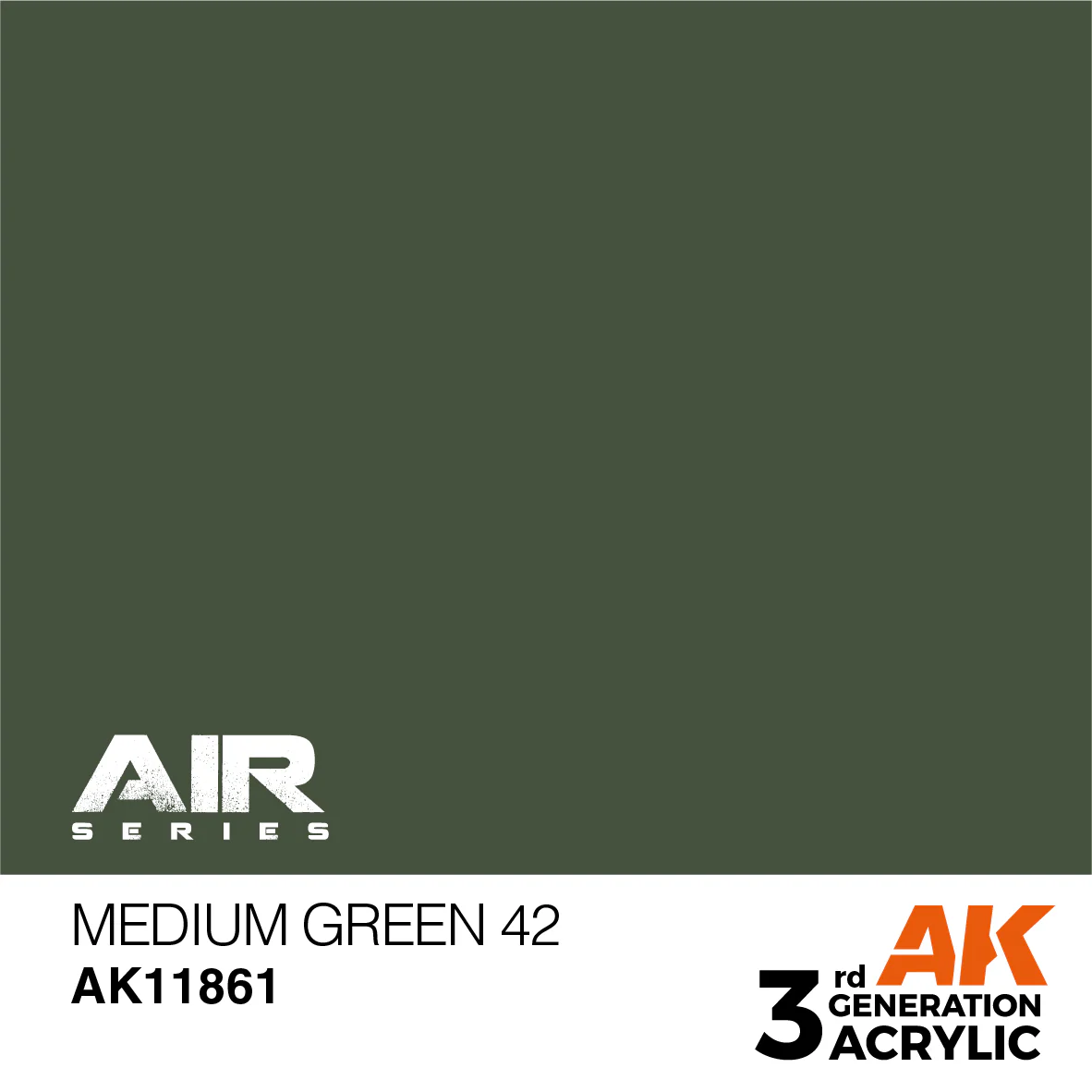 AK Interactive 3rd Gen Medium Green 42 (AK11861) - Image 2